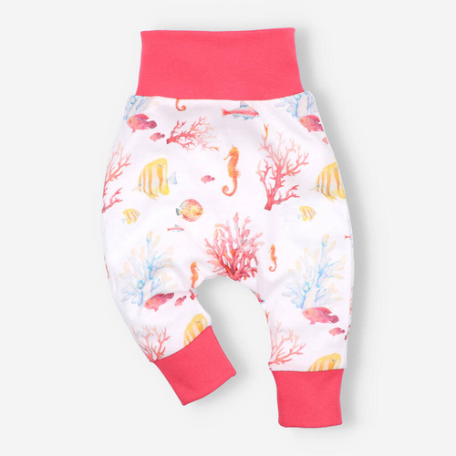 Spodnie z bawełny organicznej Ocean Nini