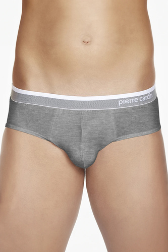 Slipy męskie Pierre Cardin PCU 402 szary – bawełniane, klasyczne, wygodne