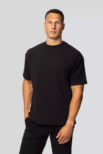 Męska koszulka bawełniana casual – klasyczny krój, komfort i elastyczność