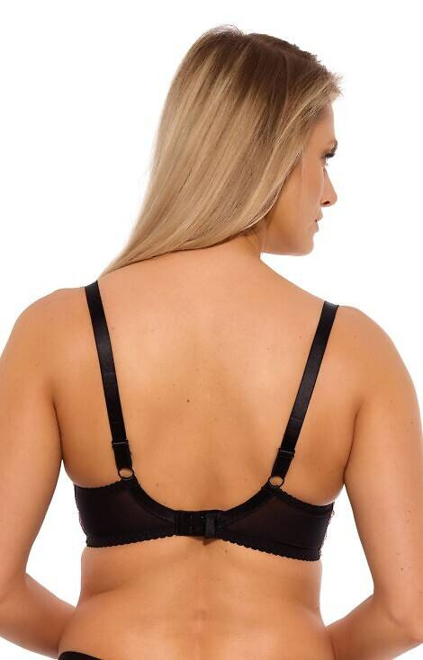 Biustonosz Półusztywniany BS 1266 Malene Gaia- czarny