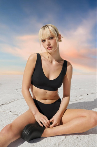 Biustonosz push-up Bralette Zero feel Sloggi - czarny