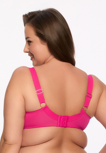 Biustonosz półusztywniany BSM 1134 Keto  Maxi Gaia - fuksja 