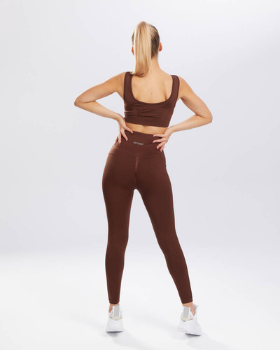 Biustonosz sportowy Adapt Spaio coffee