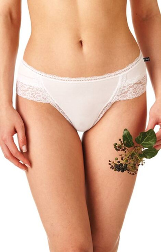 Figi damskie LPC 142 2-pak Key biały