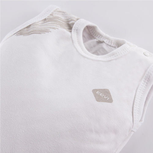 Body niemowlęce na ramiączkach Pacific Eevi - biały