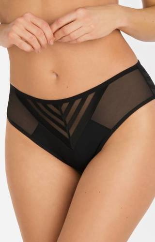 Figi damskie brazyliany K 812 Yoko Gorsenia - czarny