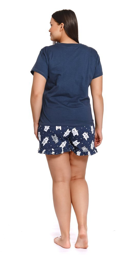PM.4219 Piżama Damska Doctor Nap - deep blue