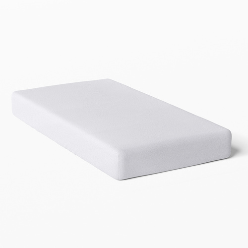 Prześcieradło dziecięce frotte Eevi - biały