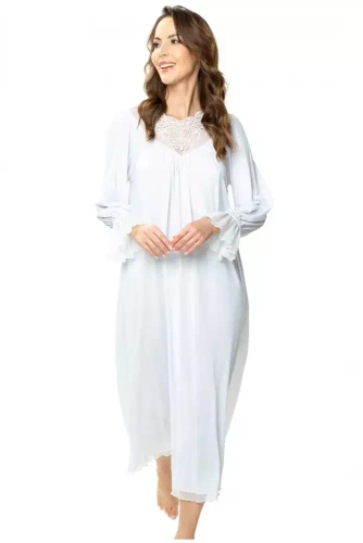 Koszula nocna 86559 Katarzyna Mewa biały 