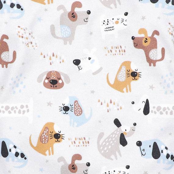 Body z bawełny organicznej Psiaki Nini druk