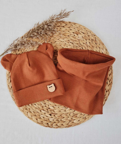 Komin dziecięcy 27K "Teddy" Nicol - cynamon