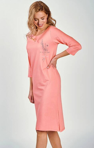 Koszula Damska 3242 Ashley  Taro-  koralowy