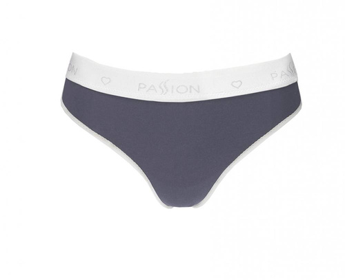 Stringi damskie PS007 Passion ciemny szary