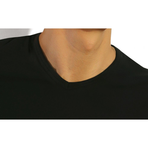 Viper Klasyczny T-shirt męski bawełniany Sesto Senso- czarny