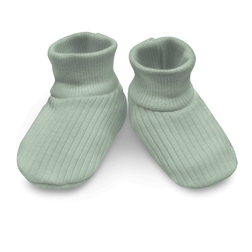 Buciki niemowlęce Lovely Day Pinokio - zielony prążek