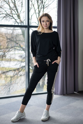 Komplet dresowy 502 MIRACLE- czarny