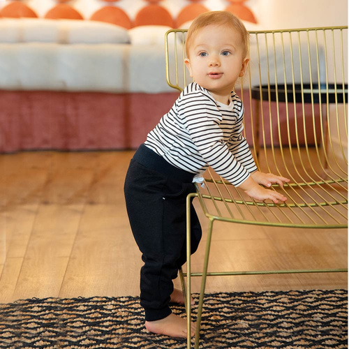 Body w paski Magic Eevi - białe paski 