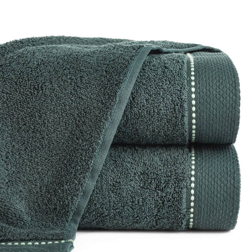 Ręcznik bawełniany Montenegro Eurofirany butelkowa zieleń