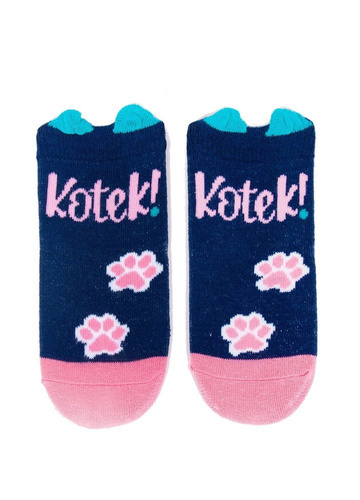 Skarpetki dziewczęce SKC/3D 10 Aplikacja YO! mix kolor