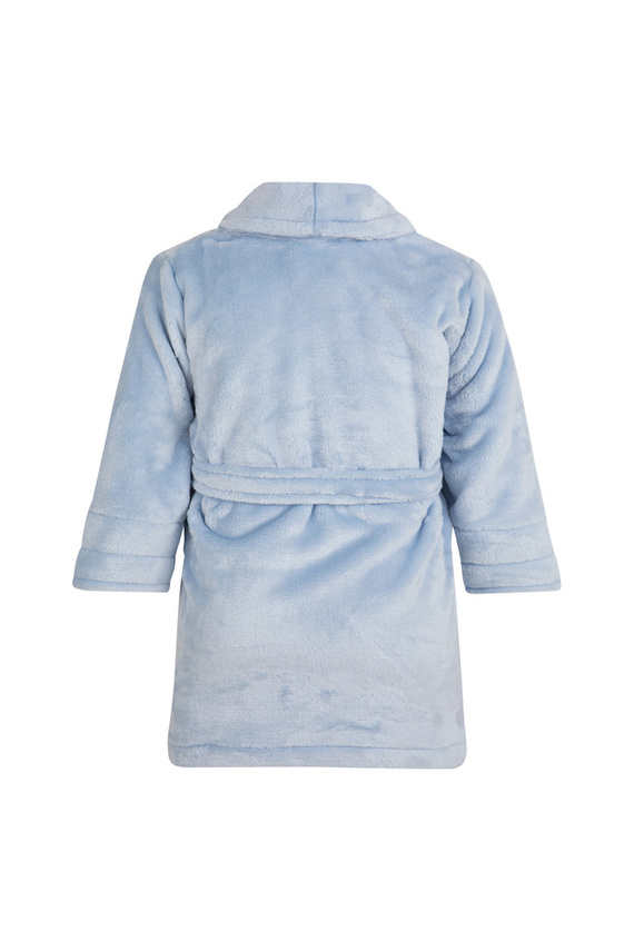 Szlafrok dziecięcy polarowy Calido ByShelly - błękitny