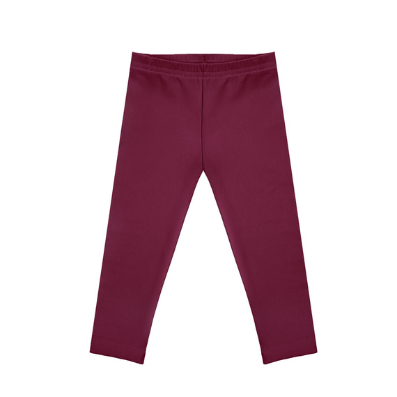 Legginsy dresowe 169520 Nicol - burgundowy