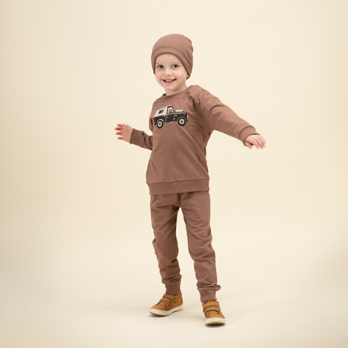 Spodnie dla dziecka Safari Pinokio - brązowy 