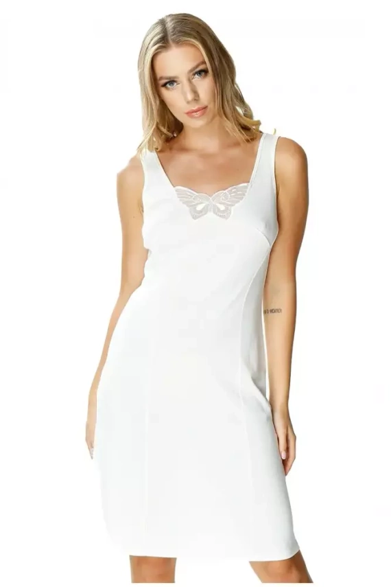 Halka nocna damska 6278 Papilo Mewa ecru