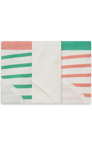 Figi damskie Henderson 36508-K083 – klasyczne bikini bawełniane, 3 sztuki