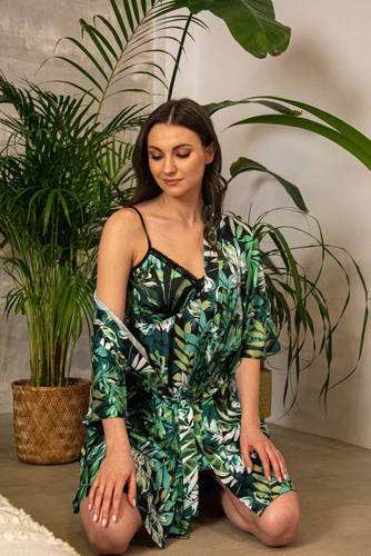 Koszula damska 636 Lurdes De Lafense - zielony