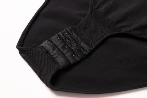 Body damskie Base longsleeve Mona czarny