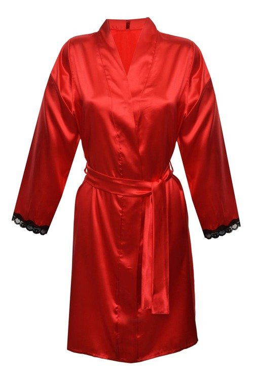 Nancy Podomka Szlafrok Damski Dkaren - bordowy