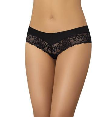 Figi koronkowe brazyliany Viki Teyli - czarny