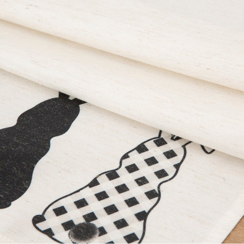 Obrus wielkanocny Wiosna Eurofirany biały 