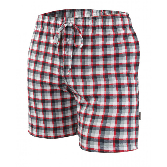 Spodnie piżamowe Milo 2 Sesto Senso kratka 10 czerwony