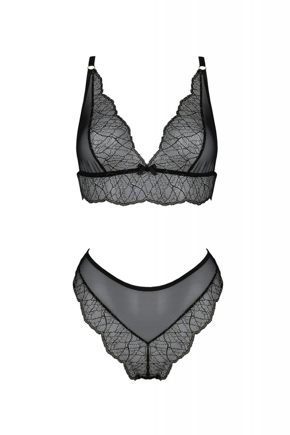 Komplet Amberly Set Passion czarny