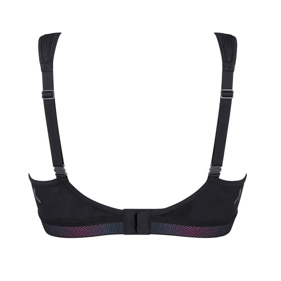 Triaction cardio cloud Biustonosz sportowy w fasonie racerback - black