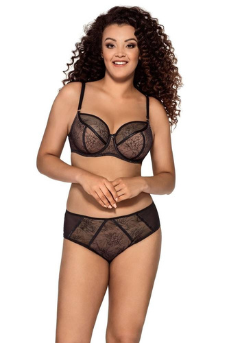 Figi damskie Brazyliany 1994/B  Ava - czarny