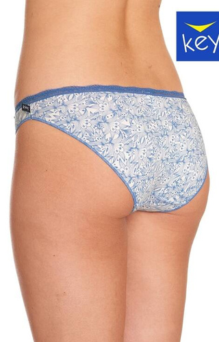 Figi damskie LPR 988 A22  2-pak Key niebieski-szary