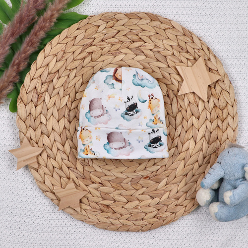 Czapka niemowlęca Little Dreamers Nini – ekologiczna, miękka, bezpieczna dla skóry