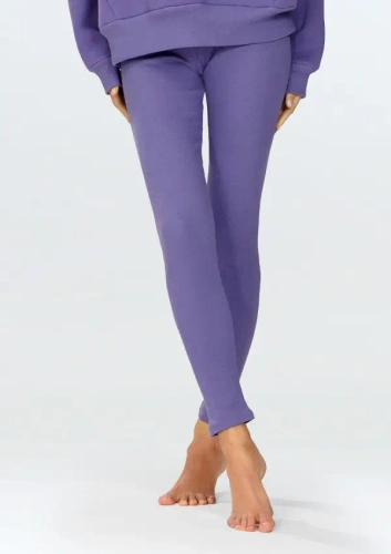 Legginsy długie Oseye Dkaren fioletowy