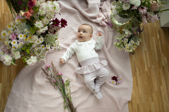 Body rozpinane Charlotte Pinokio - ecru