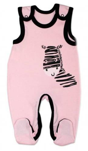 Zebra Śpioch bawełniany Terjan - Różowy