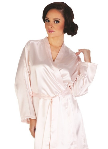 798 Classic szlafrok damski Forex - różowy