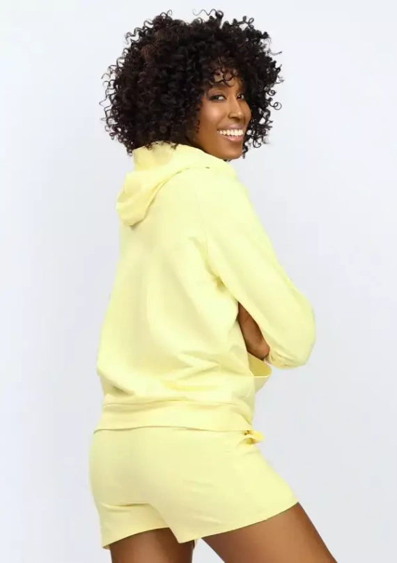 Komplet dresowy Koko Dkaren - żółty