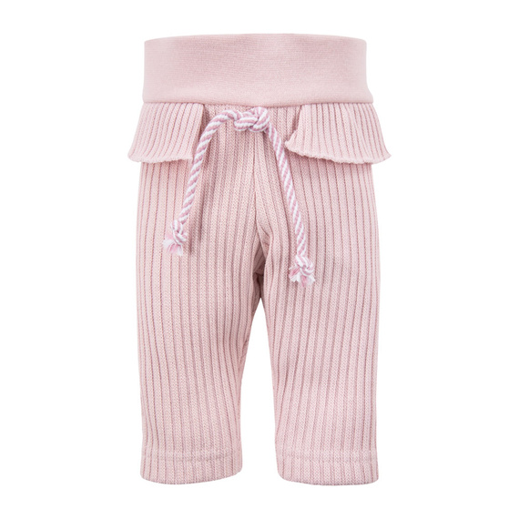 Legginsy sweterkowe Dogs & Spots Eevi - różowe