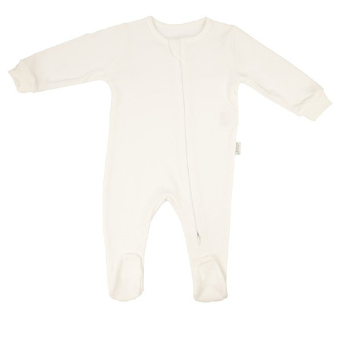 151 (014 02) Pajacyk bawełniany "Basic" Nicol - ecru