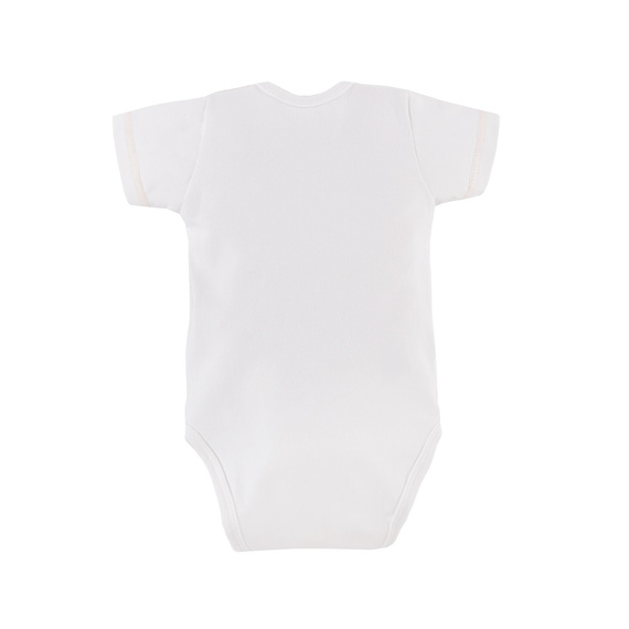 Body rozpinane z krótkim rękawem Daisy Eevi - biały