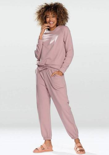 Komplet dresowy Wenezja Dkaren - pudrowy róż