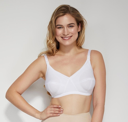 Mitex biustonosz ciążowy i do karmienia  Milky K Mama Basic - pudrowy różowy