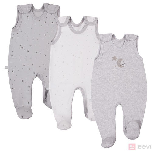 Śpioch bawełniany "TINY" Ewa Klucze- niebieski